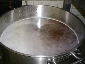 Coming up to the boil